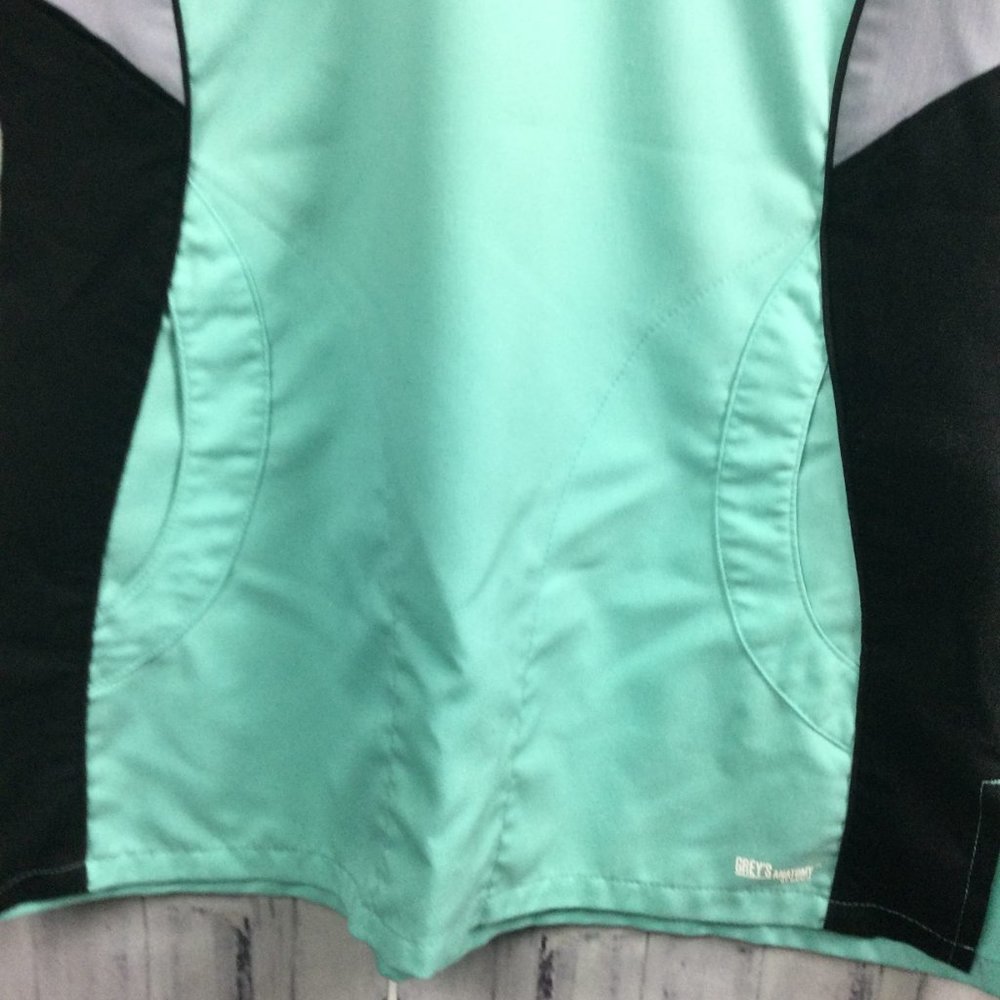 Grey’s Anatomy Active Scrub Top Mint Green XS - Picture 4 of 6